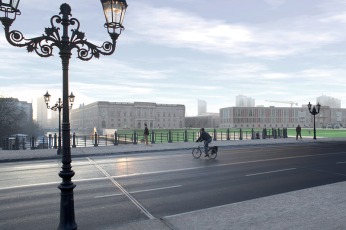 Sitio donde un día estuvo el Palacio de La República, en 2009. Foto: Johannes Backes.